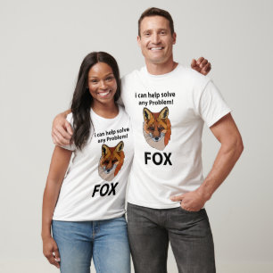 Fuchs, ich kann helfen, jedes Problem zu lösen Lus T-Shirt