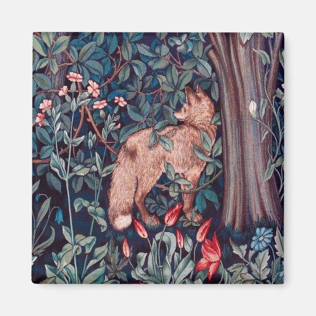 Fuchs im Wald, William Morris Magnet (Vorne)