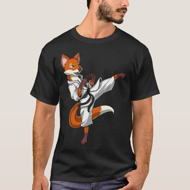 Fuchs Karate T-Shirt (Vorderseite)