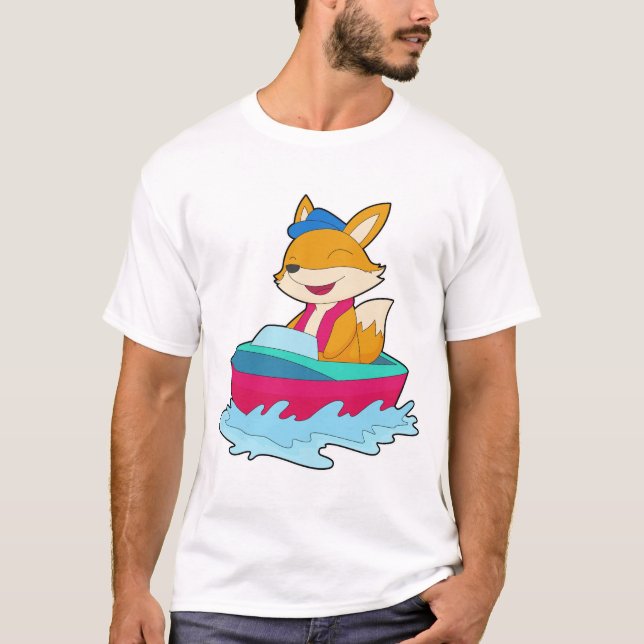 Fuchs kleines Boot T-Shirt (Vorderseite)