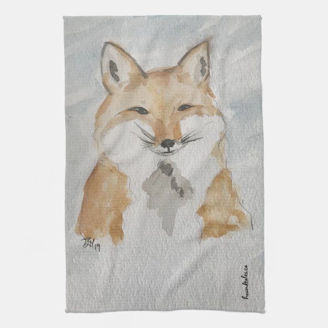 Fuchs Küchenhandtuch Geschirrtuch (Vertikal)