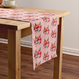Fuchs Läufer für den Tisch