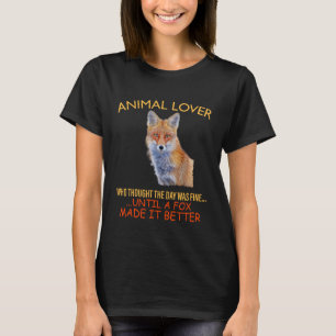 Fuchs lustiges Tierliebhaber-Shirt für Männer, Fra T-Shirt