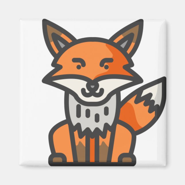Fuchs Magnet (Vorne)