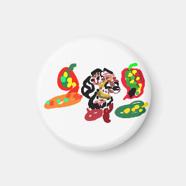 Fuchs markiert Herbst Magnet