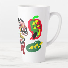 Fuchs markiert Herbst Milchtasse