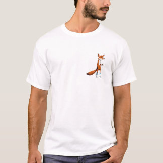 Fuchs mit Kaffeetasse Cozy T-Shirt