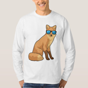 Fuchs mit Sonnenbrille T-Shirt