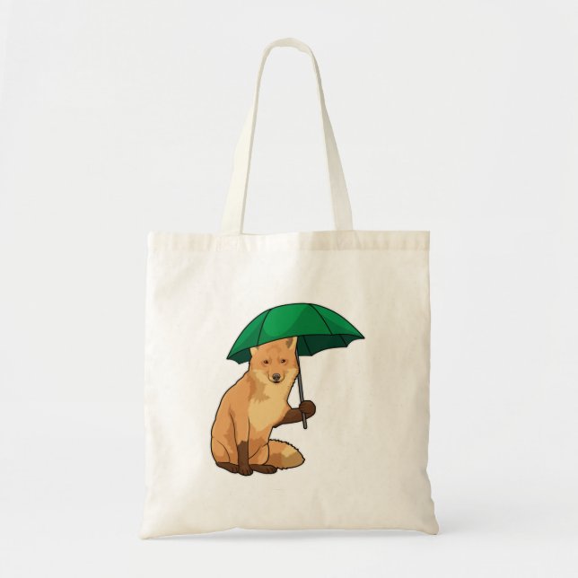 Fuchs mit Umbrella Tragetasche (Vorne)