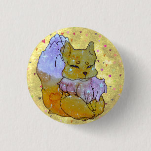 Fuchs namens Dice Button