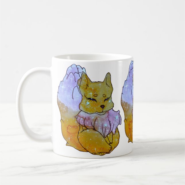 Fuchs namens Dice Kaffeetasse (Links)