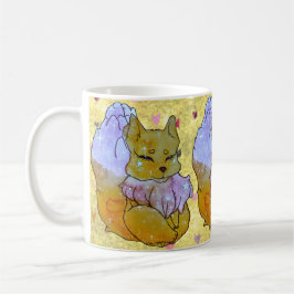 Fuchs namens Dice Kaffeetasse