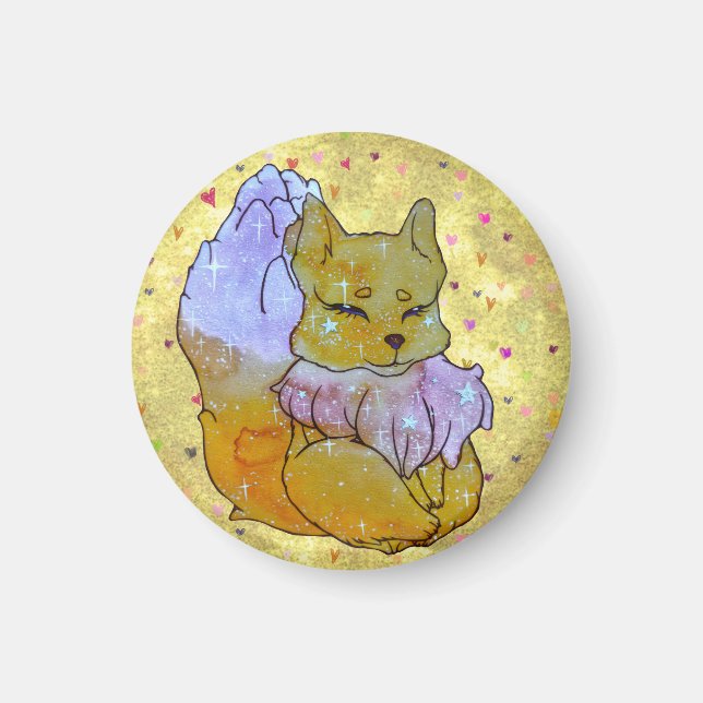 Fuchs namens Dice Magnet (Vorne)