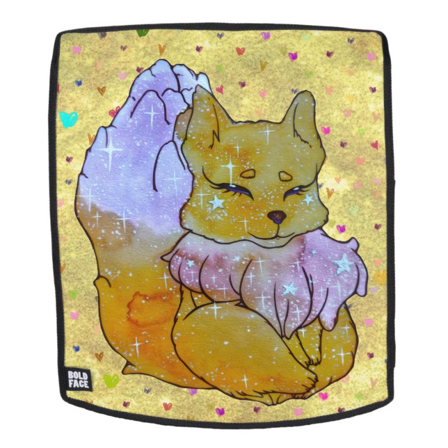 Fuchs namens Dice Rucksack (Abnehmbare Front)