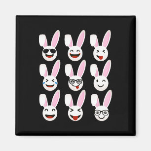 Fuchs Osterkanbits Familie Ostertag Gruppe Männer Magnet