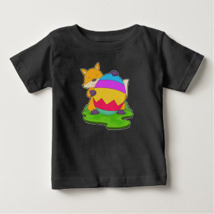 Fuchs Ostern Osterei Baby T-shirt