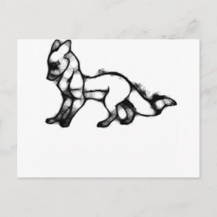 Fuchs Postkarte