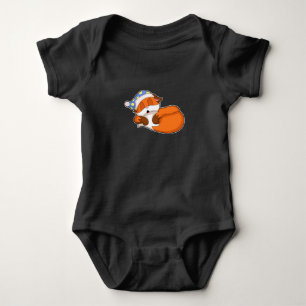 Fuchs Schlafhaube Baby Strampler