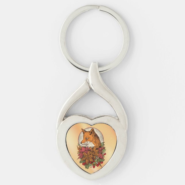 Fuchs Schlüsselanhänger (Vorderseite)