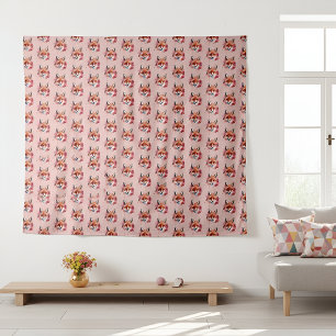 Fuchs-Tapisserie Wandteppich