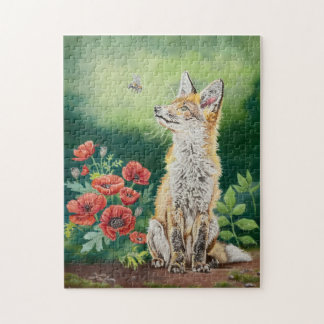 Fuchs und Biene Puzzle