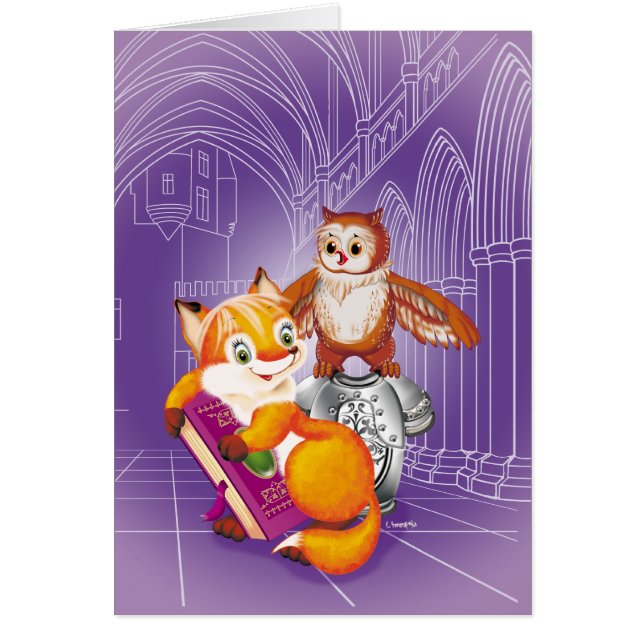 Fuchs und Eule (Vorne)