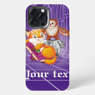 Fuchs und Eule iPhone 13 Pro Max Hülle