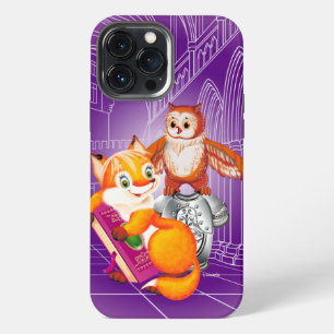 Fuchs und Eule iPhone 13 Pro Max Hülle