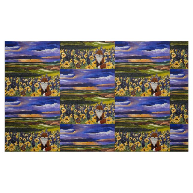 Fuchs- und Friend-Sturm Stoff (Fat Quarter (45,7 x 55,9 cm))