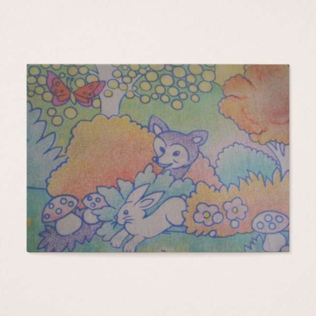 fuchs und Kaninchen (Vorderseite)