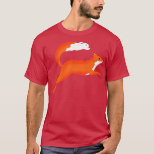 Fuchs und Kaninchen T-Shirt