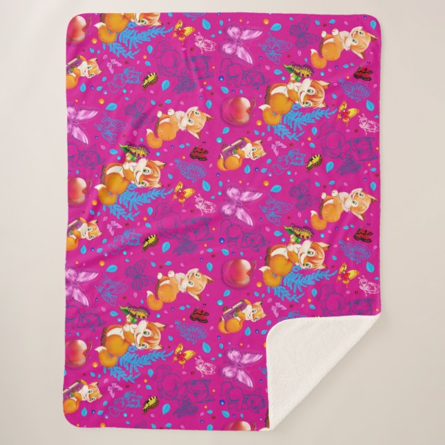 Fuchs und Schmetterling Sherpadecke (Vorderseite)