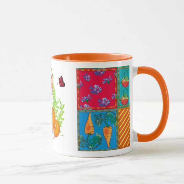 Fuchs und Schmetterling Tasse (Rechts)