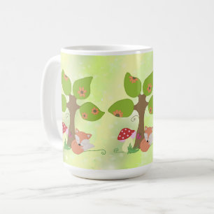 Fuchs unterm Baum  Kaffeetasse