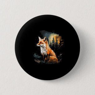Fuchs Wald Naturliebhaber Berge Wandern Camping H Button