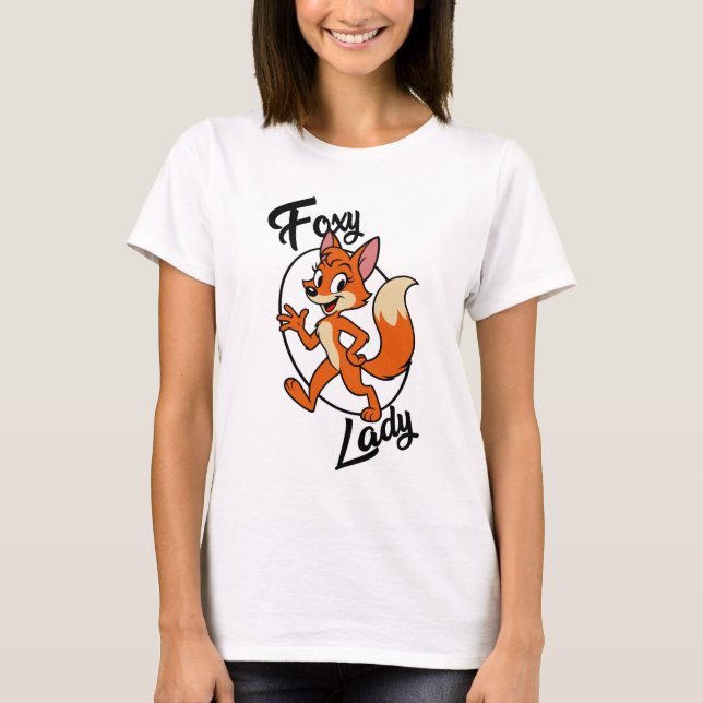 Fuchsdame-Tee T-Shirt (Vorderseite)
