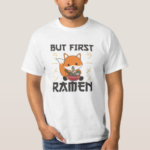 Füchse, angetrieben von Ramen Niedlichen Kawaii-Fü T-Shirt