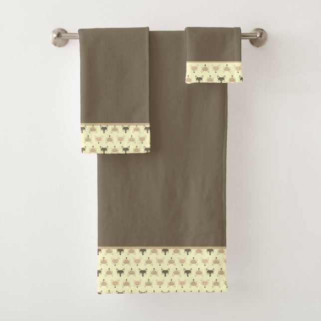 Füchse Badehandtuch-Set Badhandtuch Set (Insitu)