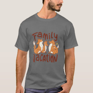 Füchse Familienurlaub Füchse Natur Wildtiere Kinde T-Shirt