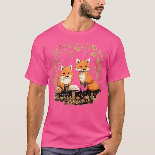Füchse für einen Fuchslüfter T-Shirt (Vorderseite)
