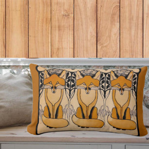 Füchse Lendenkissen