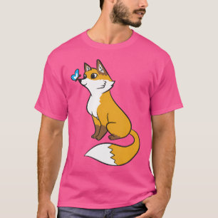 Füchse Niedlich Kawaii Japanischer Fox T-Shirt