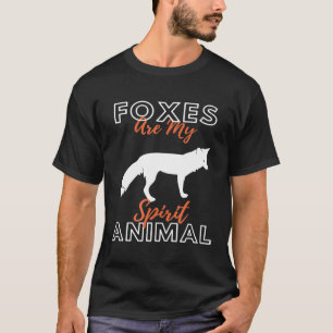 Füchse sind mein Geist Tierwald Futter T-Shirt