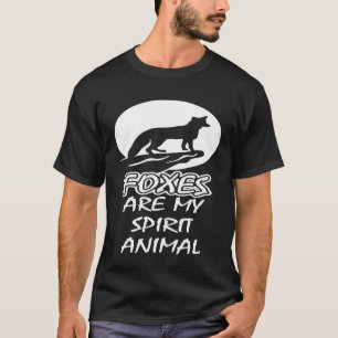 Füchse sind mein spirituelles Tier Süße Coole Gebu T-Shirt