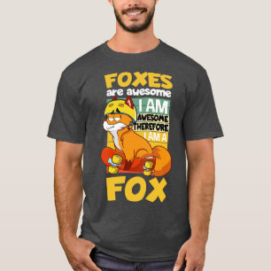 Füchse sind Phantastisch Fox Lover Cool Fox Kinder T-Shirt