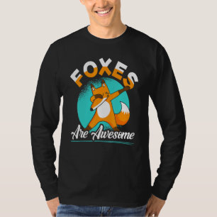Füchse sind Phantastische Dabbing Fox Vixen Tier T-Shirt