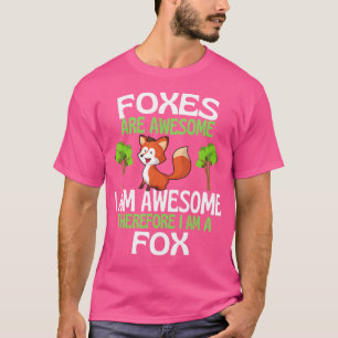 Füchse sind Phantastische lustige Niedliche Fox Lo T-Shirt