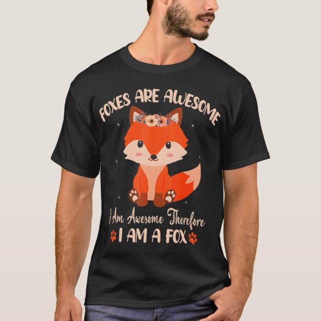 Füchse sind Phantastische Niedliche Fox Girls Boys T-Shirt (Vorderseite)