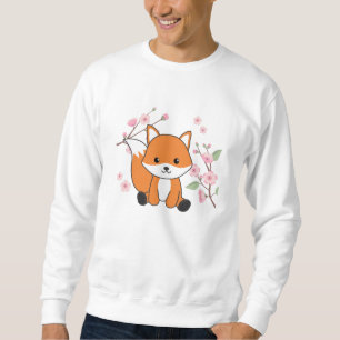 Füchse Süßvieh für Kawaii-Füchse Sweatshirt