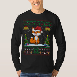 Füchse Tiere Lover Xmas Geschenk Ugly Fox Weihnach T-Shirt